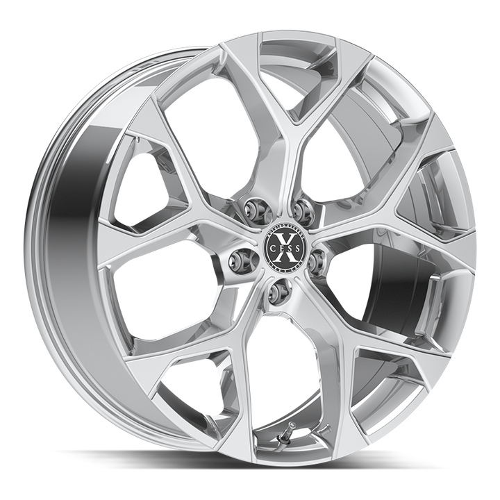 Xcess Wheels X05 5 Flake Chrome - Wheels Outlet