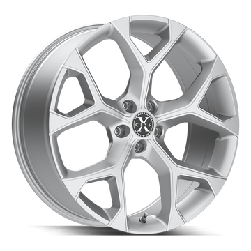 Xcess Wheels X05 5 Flake Silver Machined - Wheels Outlet