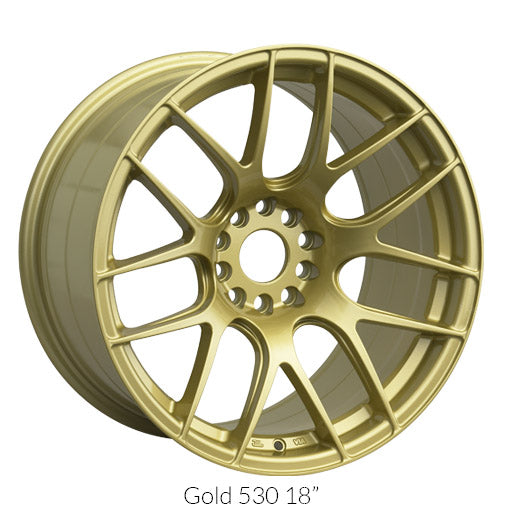 XXR Wheels 530 Gold