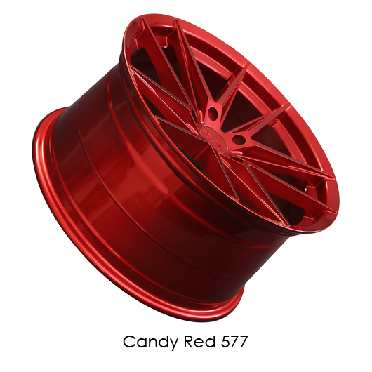 XXR Wheels 577 Candy Red side view