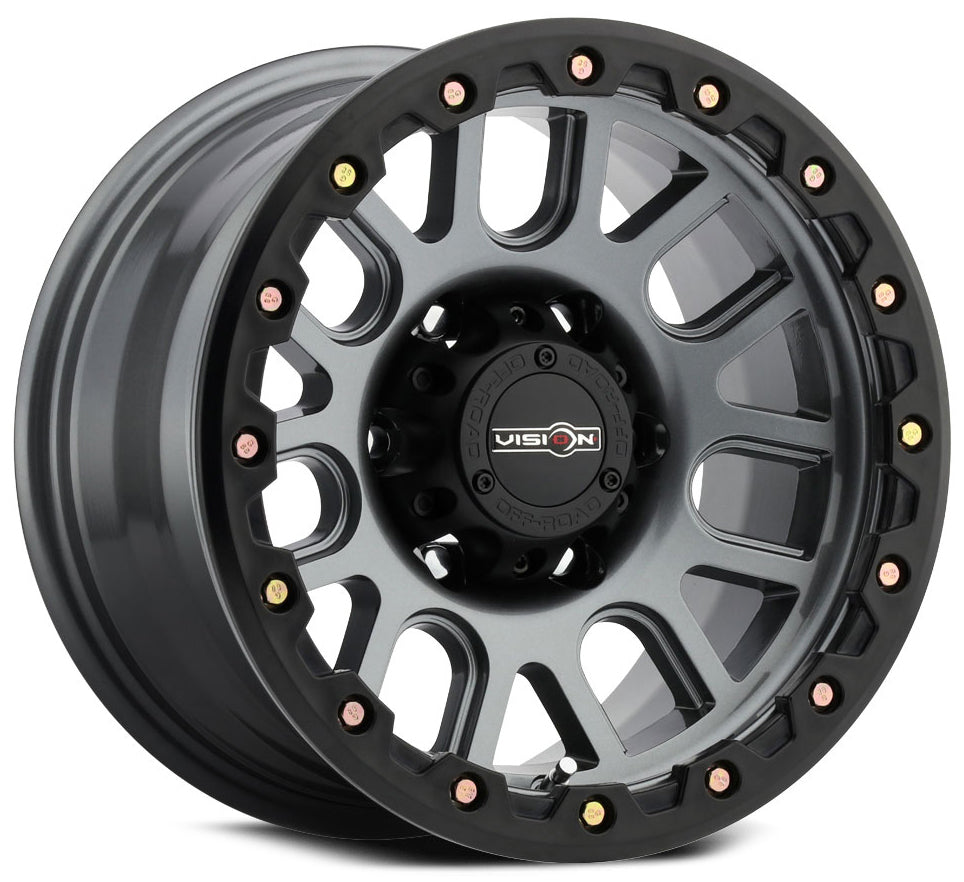 Vision Wheels 111 Nemesis Gunmetal