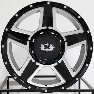 Vision HD Wheels 390 Empire Black Milled