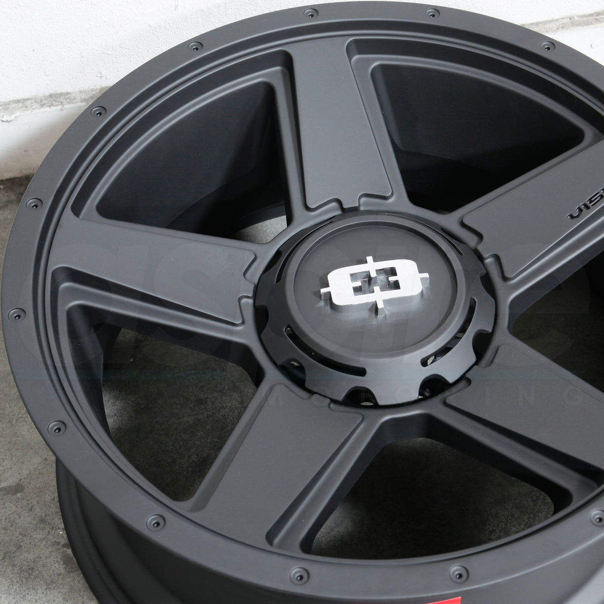 Vision HD Wheels 390 Empire Satin Black