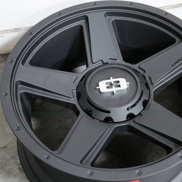Vision HD Wheels 390 Empire Satin Black