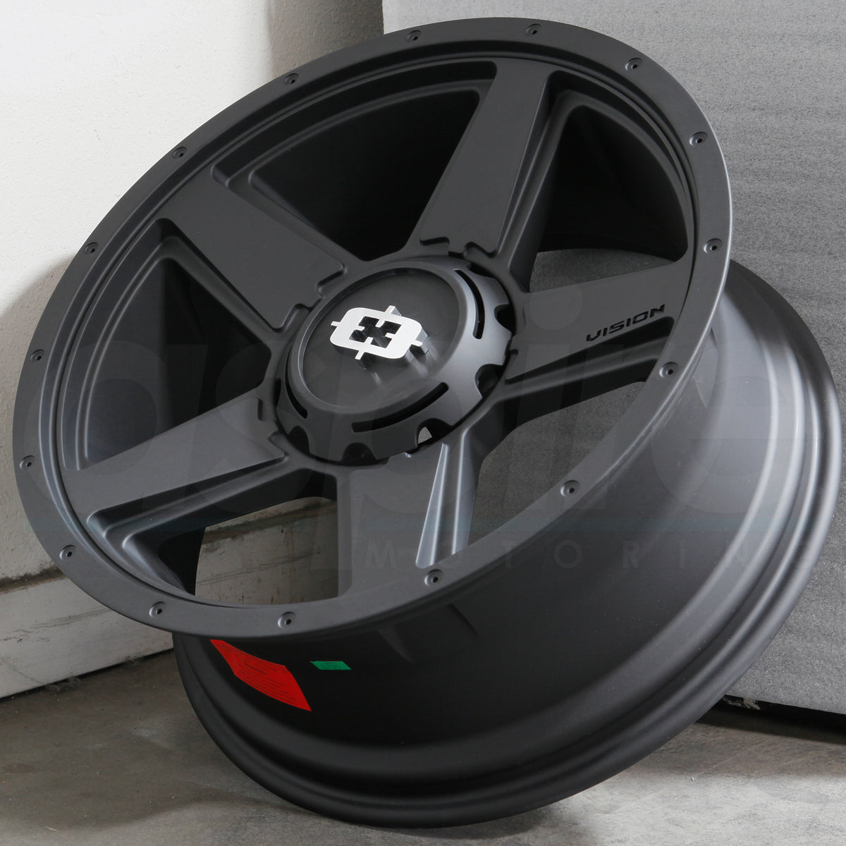 Vision HD Wheels 390 Empire Satin Black
