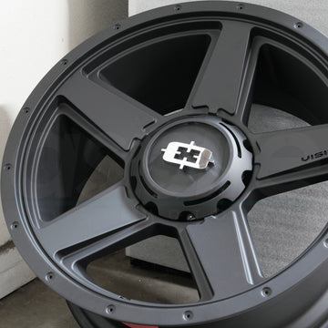 Vision HD Wheels 390 Empire Satin Black
