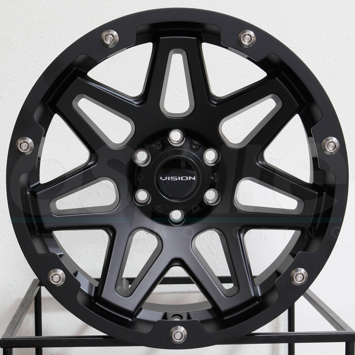 Vision HD Wheels 416 Se7En Satin Black
