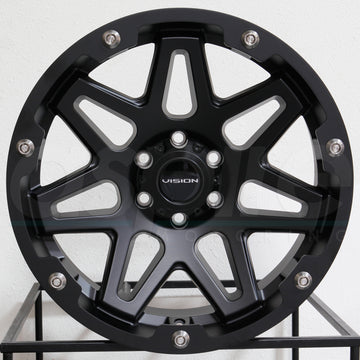 Vision HD Wheels 416 Se7En Satin Black