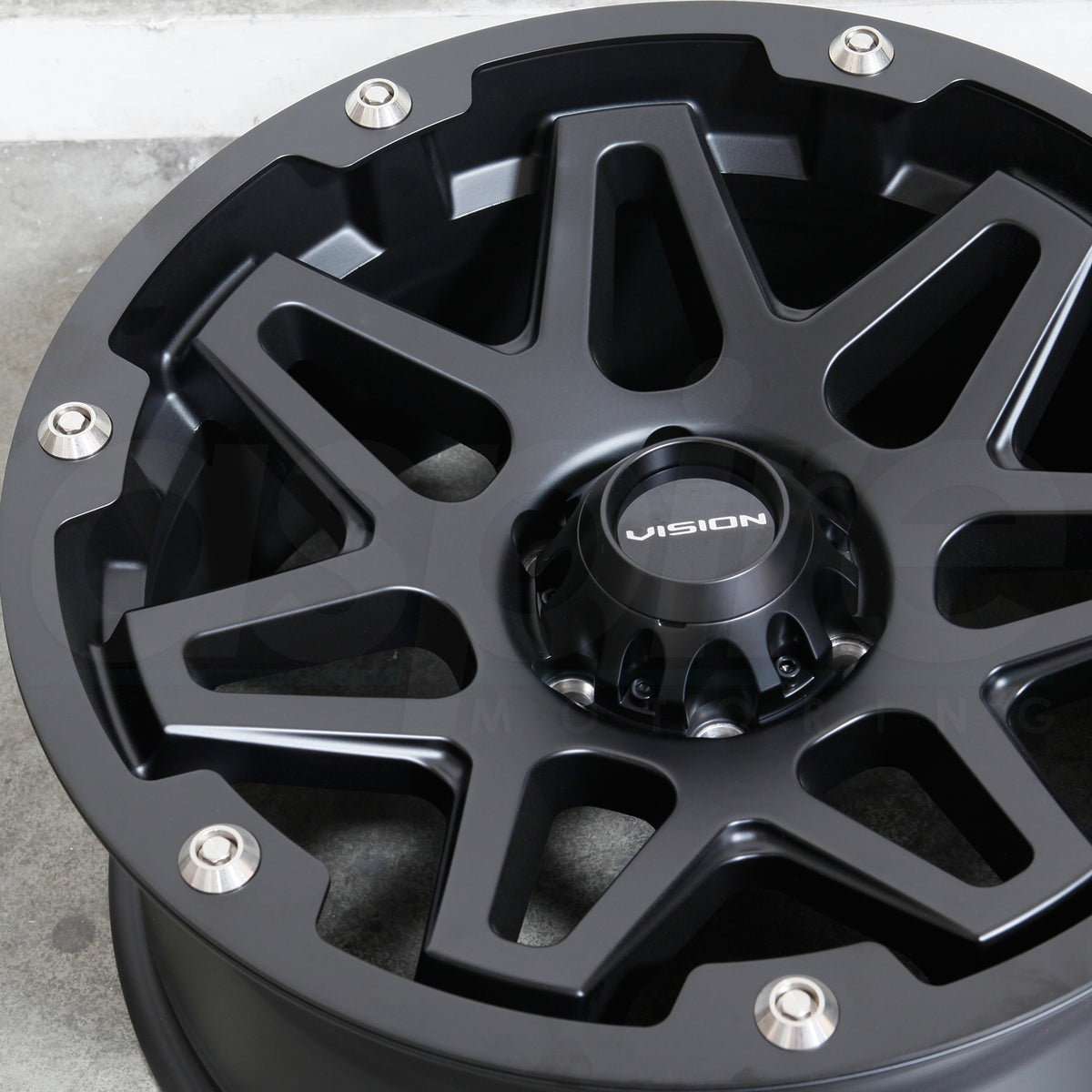 Vision HD Wheels 416 Se7En Satin Black