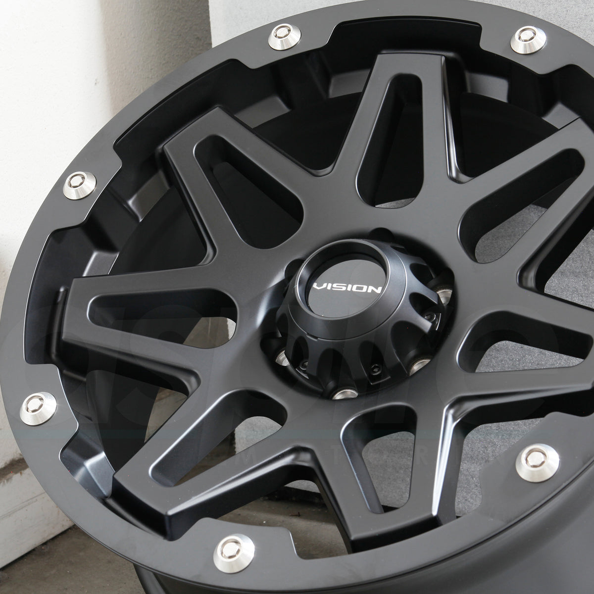 Vision HD Wheels 416 Se7En Satin Black