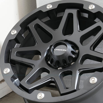 Vision HD Wheels 416 Se7En Satin Black