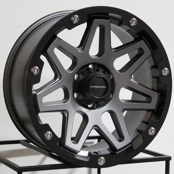 Vision HD Wheels 416 Se7En Satin Grey