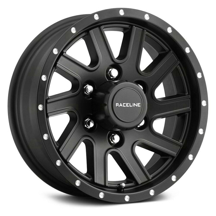 Raceline Wheels 820 Twisted Matte Black