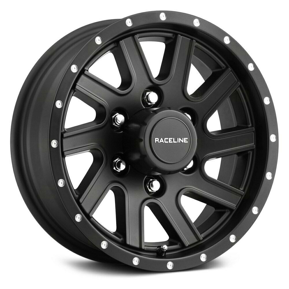 Raceline Wheels 820 Twisted Matte Black