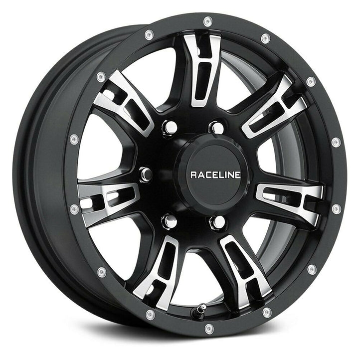 Raceline Wheels 840 Arsenal Trailer Black Machined
