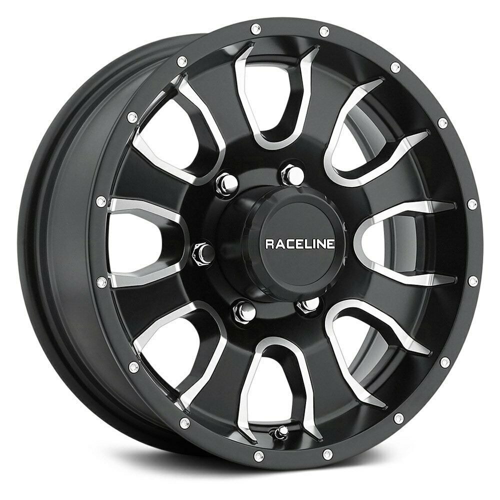 Raceline Wheels 860 Mamba Tr Black Milled