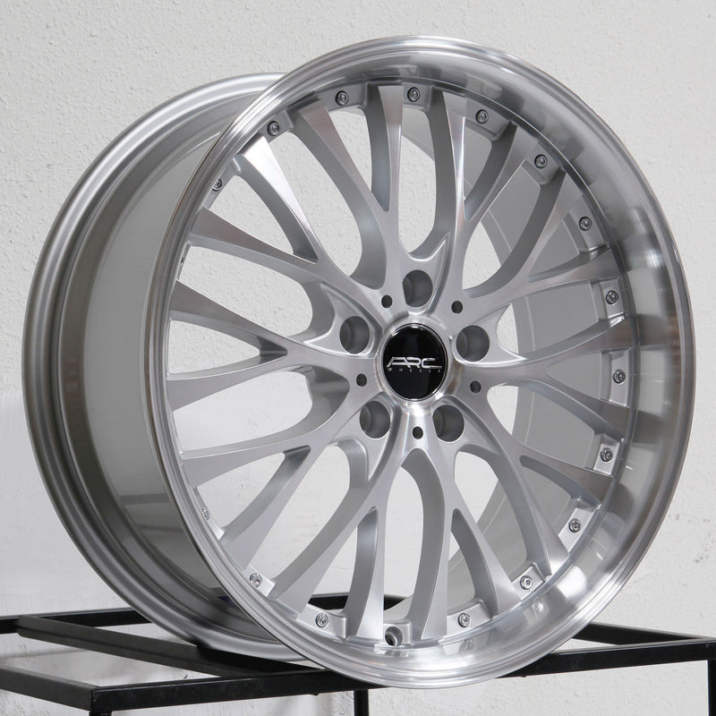 ARC Wheels AR6 Silver Machined – aspire MOTORING