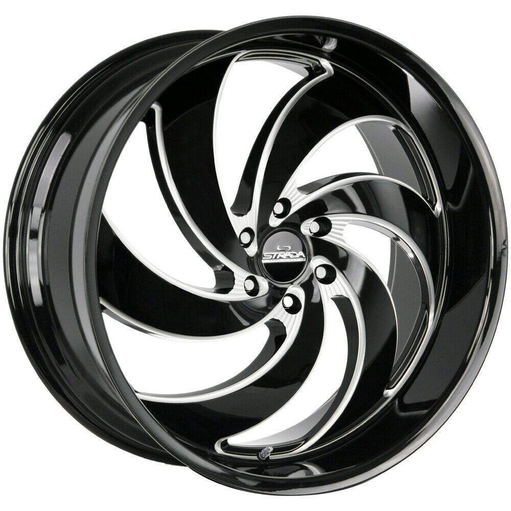 Strada Classics Wheels C06 Retro 6 Black Milled