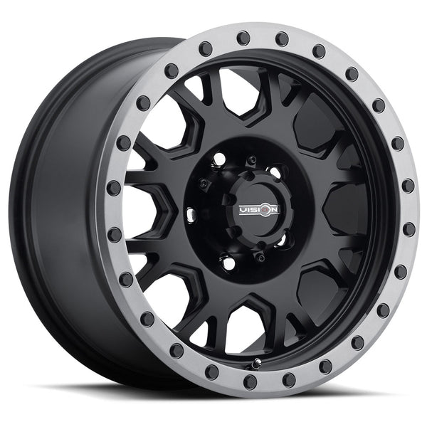 Vision ATV Wheels GV8 Invader Gunmetal
