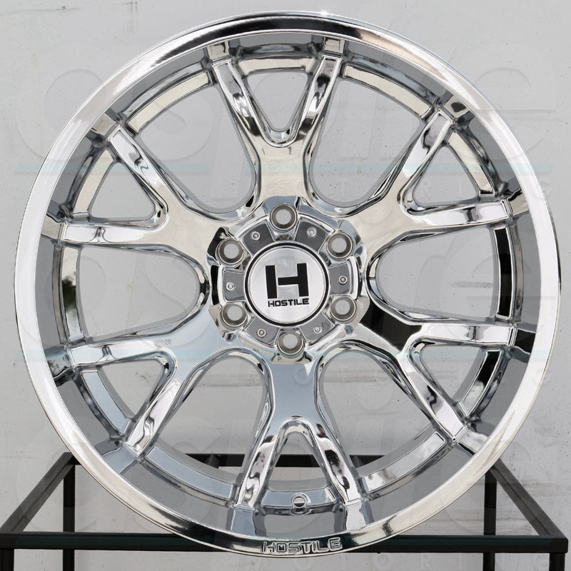 Hostile Wheels H113 Rage Chrome – aspire MOTORING