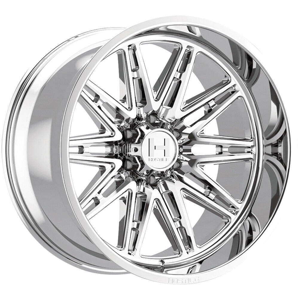 Hostile Wheels H126 Maniac Chrome