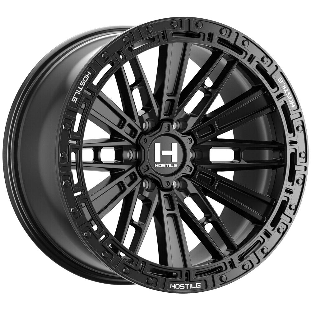 Hostile Wheels H129 Mojave Full Black