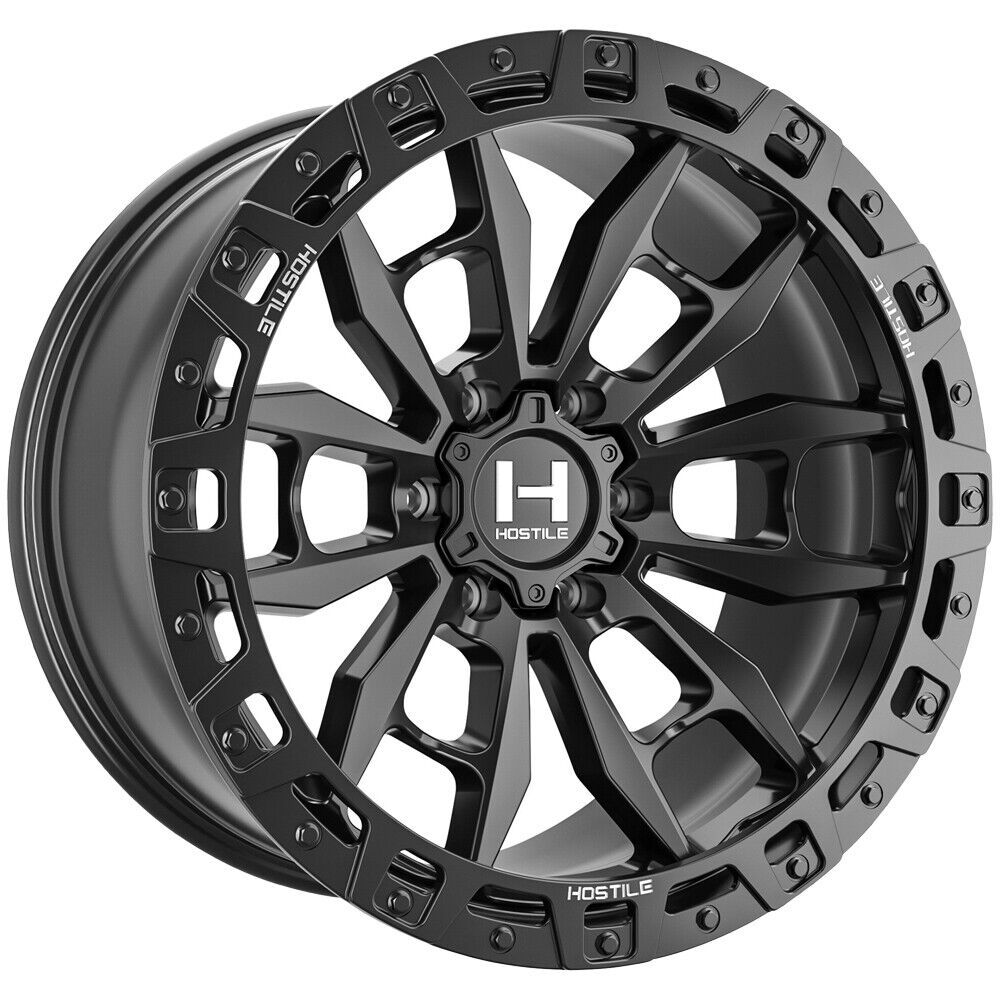 Hostile Wheels H130 Crandon Full Black