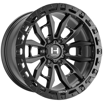 Hostile Wheels H130 Crandon Full Black