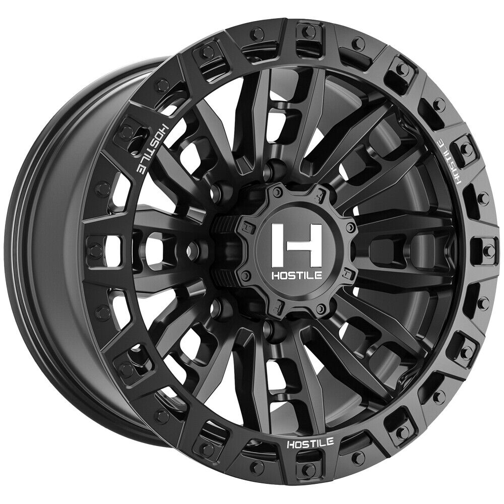 Hostile Wheels H130 Crandon Full Black