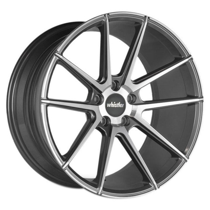 Whistler Wheels KR10 Machined Gunmetal