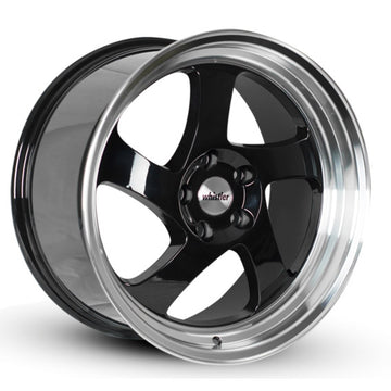 Whistler Wheels KR1 Black Machined Lip