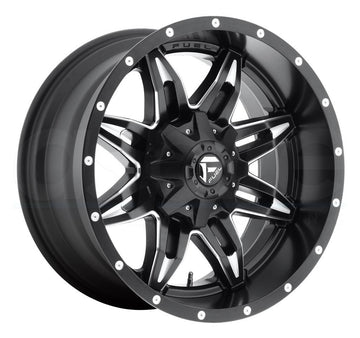 Fuel Wheels D567 Lethal Gloss Black Milled