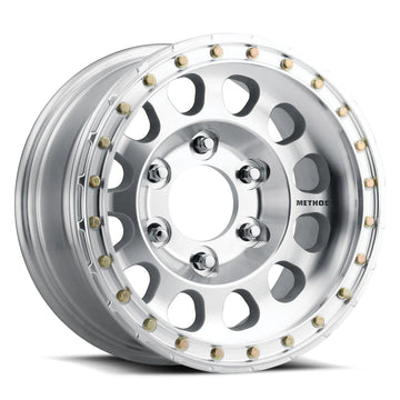 Method Wheels MR103 Beadlock Silver Machine