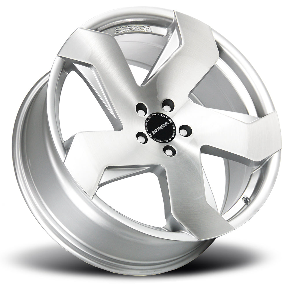 Strada Wheels S65 Coltello Silver Brushed