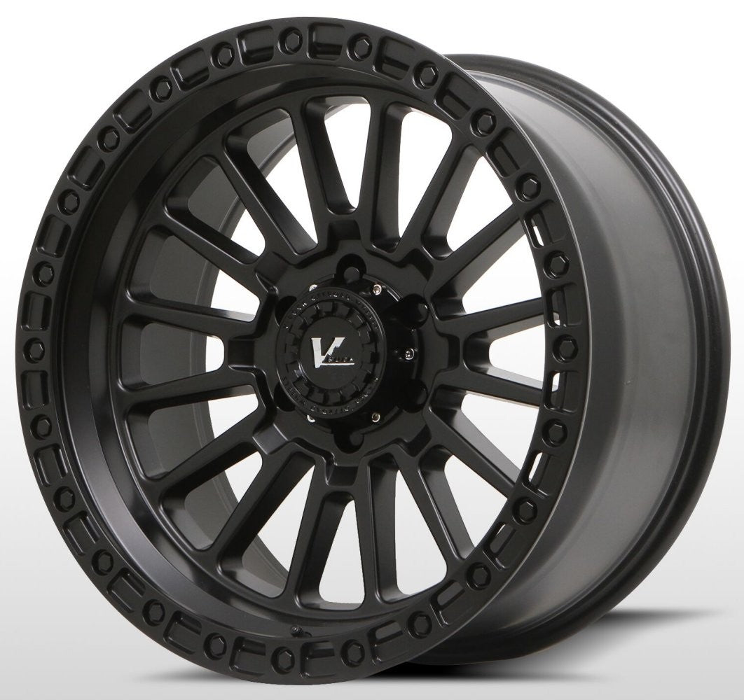V-Rock Wheels VR15 Strike Satin Black – aspire MOTORING