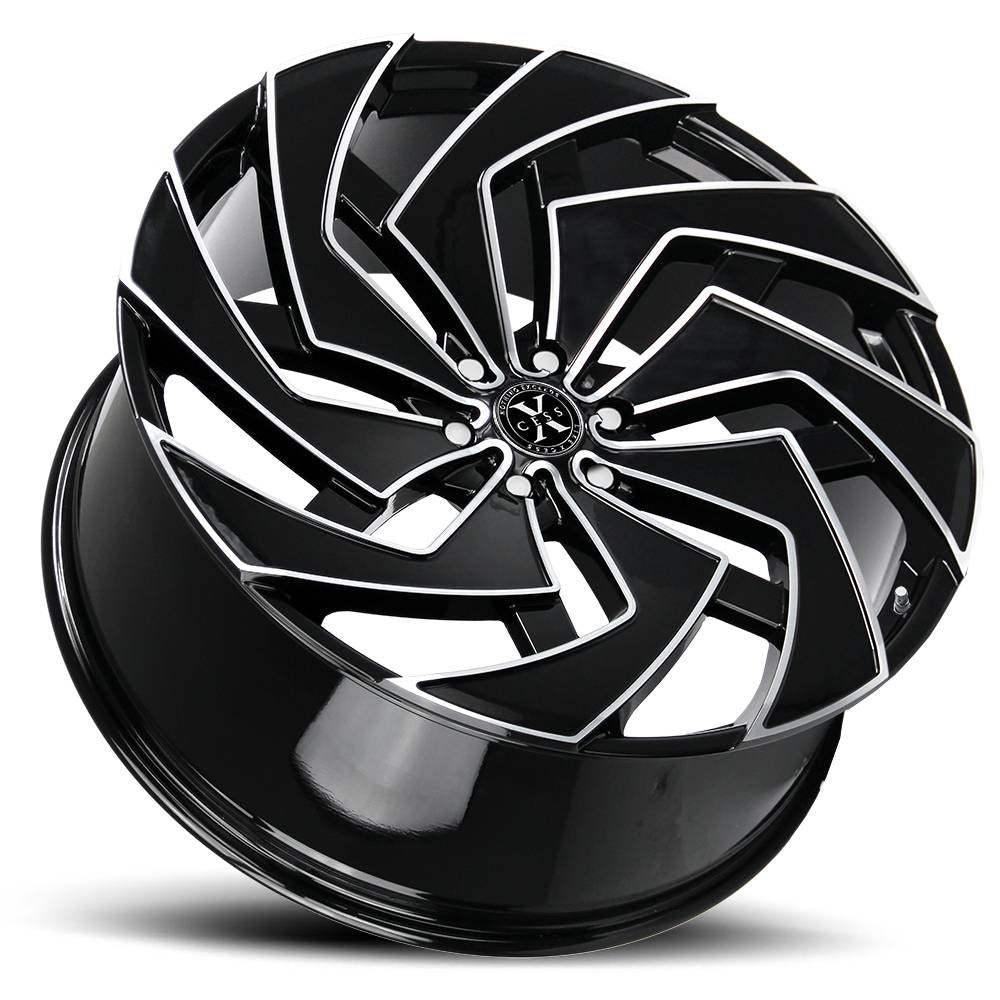 Xcess Wheels X04 Black Milled