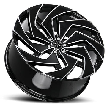 Xcess Wheels X04 Black Milled