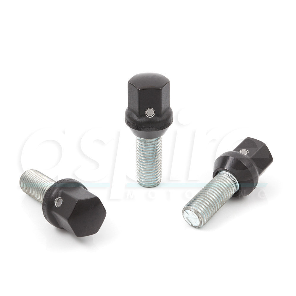 TPI Wheel Bolts - Black Duralumin Head - aspire MOTORING