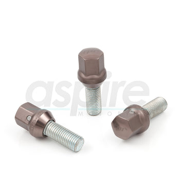 TPI Wheel Bolts - Black Duralumin Head - aspire MOTORING