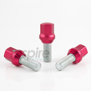 TPI Wheel Bolts - Black Duralumin Head - aspire MOTORING