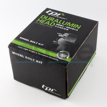 TPI Wheel Bolts - Black Duralumin Head - aspire MOTORING