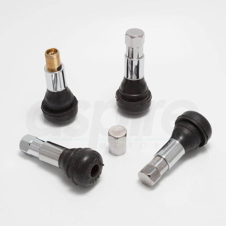 Tire Valve Stems - Chrome - aspire MOTORING