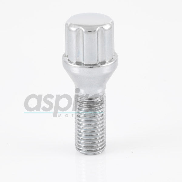 Spline Chrome Lug Bolts - aspire MOTORING