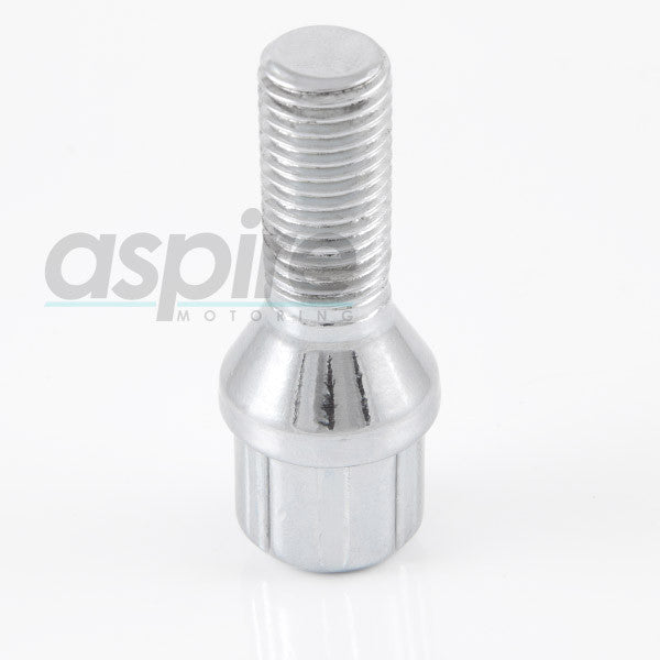 Spline Chrome Lug Bolts - aspire MOTORING