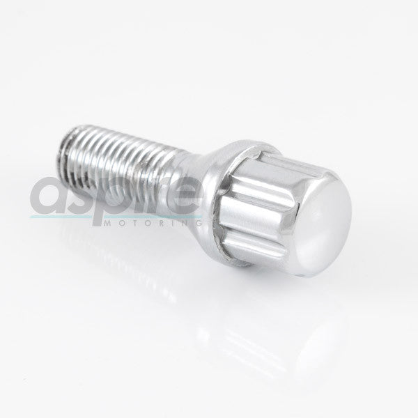 Spline Chrome Lug Bolts - aspire MOTORING