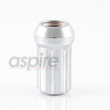Spline Chrome Lug Nuts - aspire MOTORING