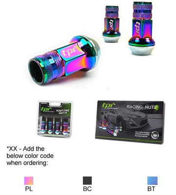 OE Scratch Free Racing Nuts with Knurl Polar Light - aspire MOTORING